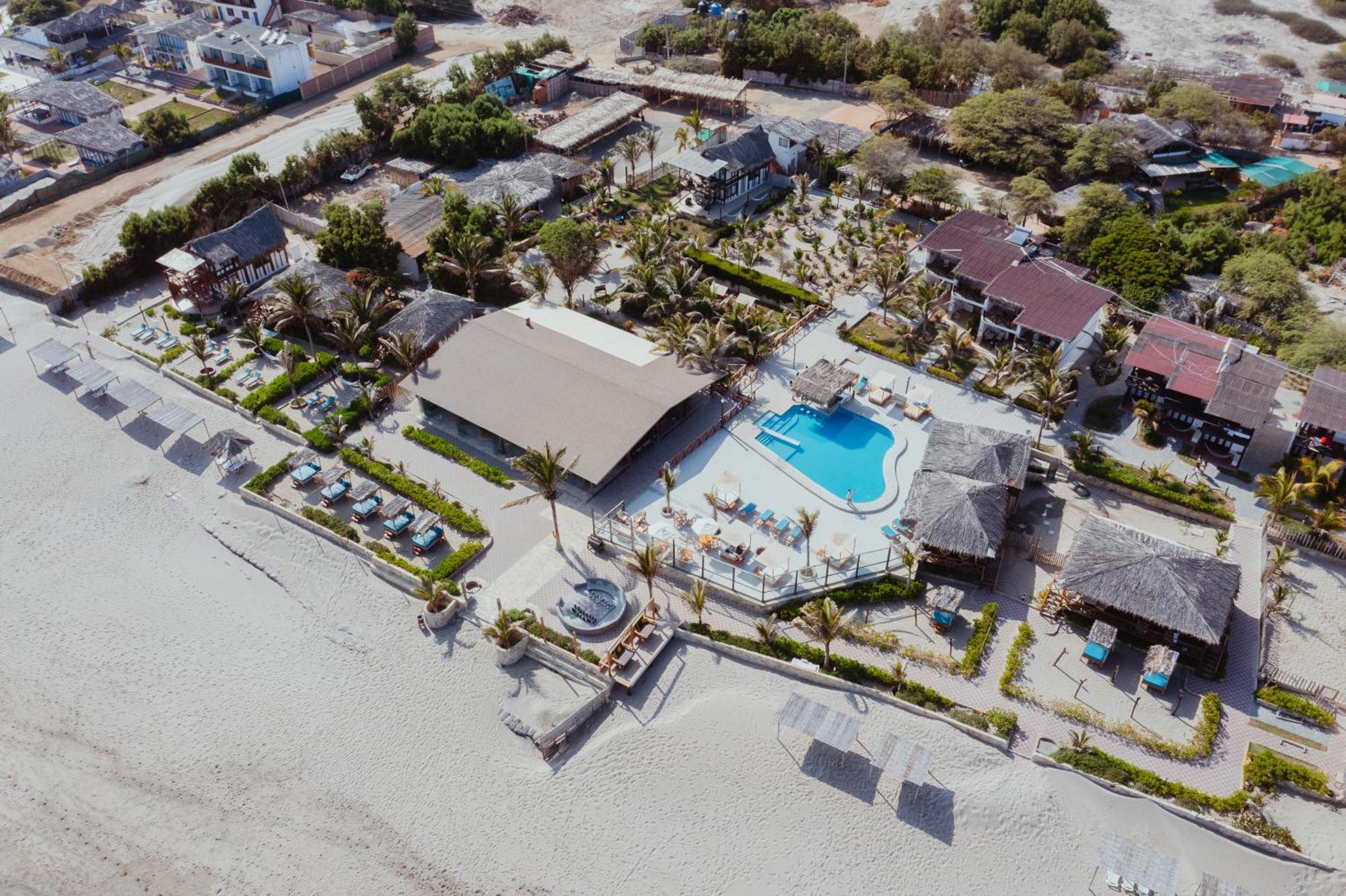 El Refugio De Vichayito Hotel Eksteriør billede