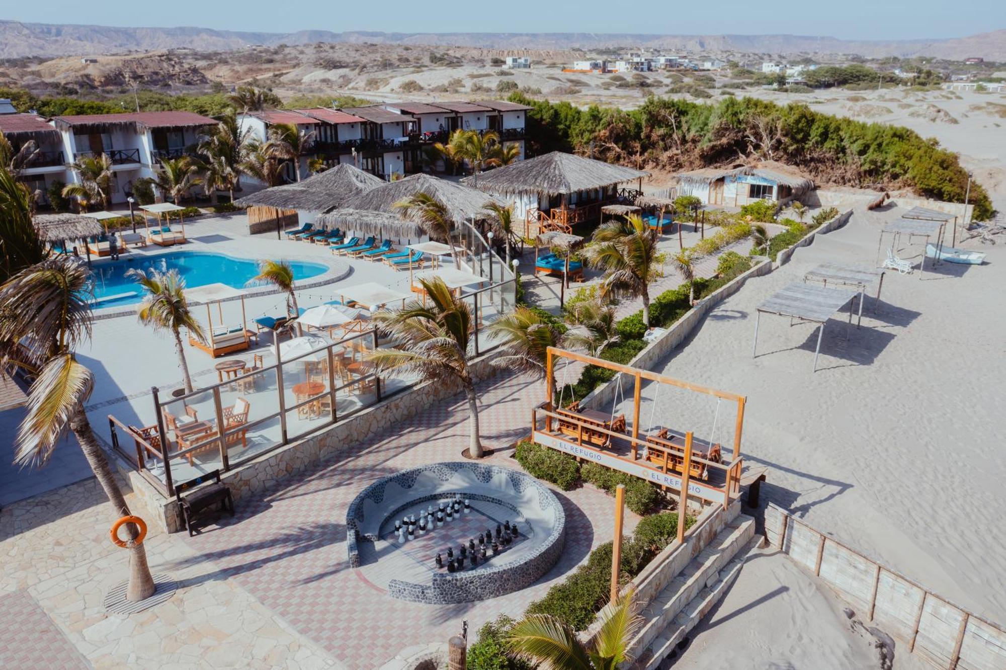 El Refugio De Vichayito Hotel Eksteriør billede