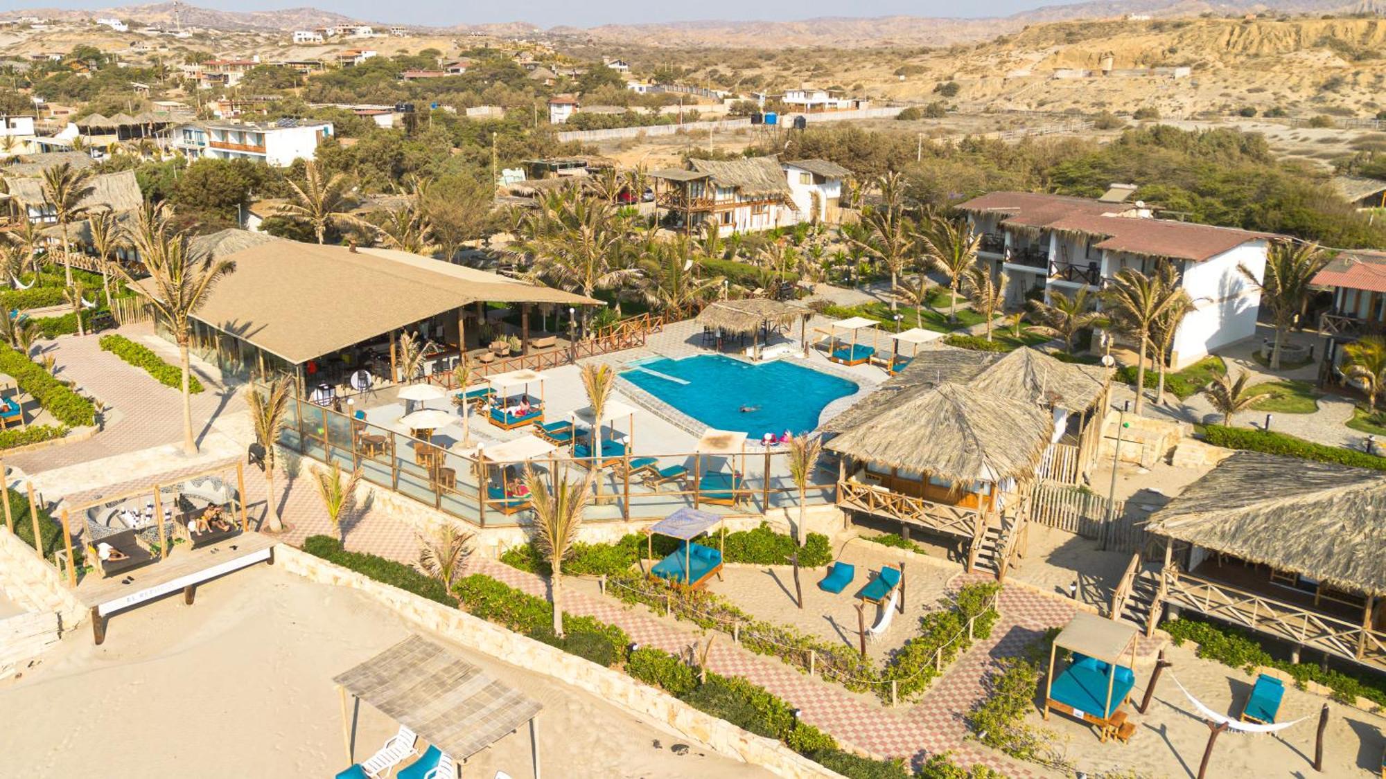 El Refugio De Vichayito Hotel Eksteriør billede